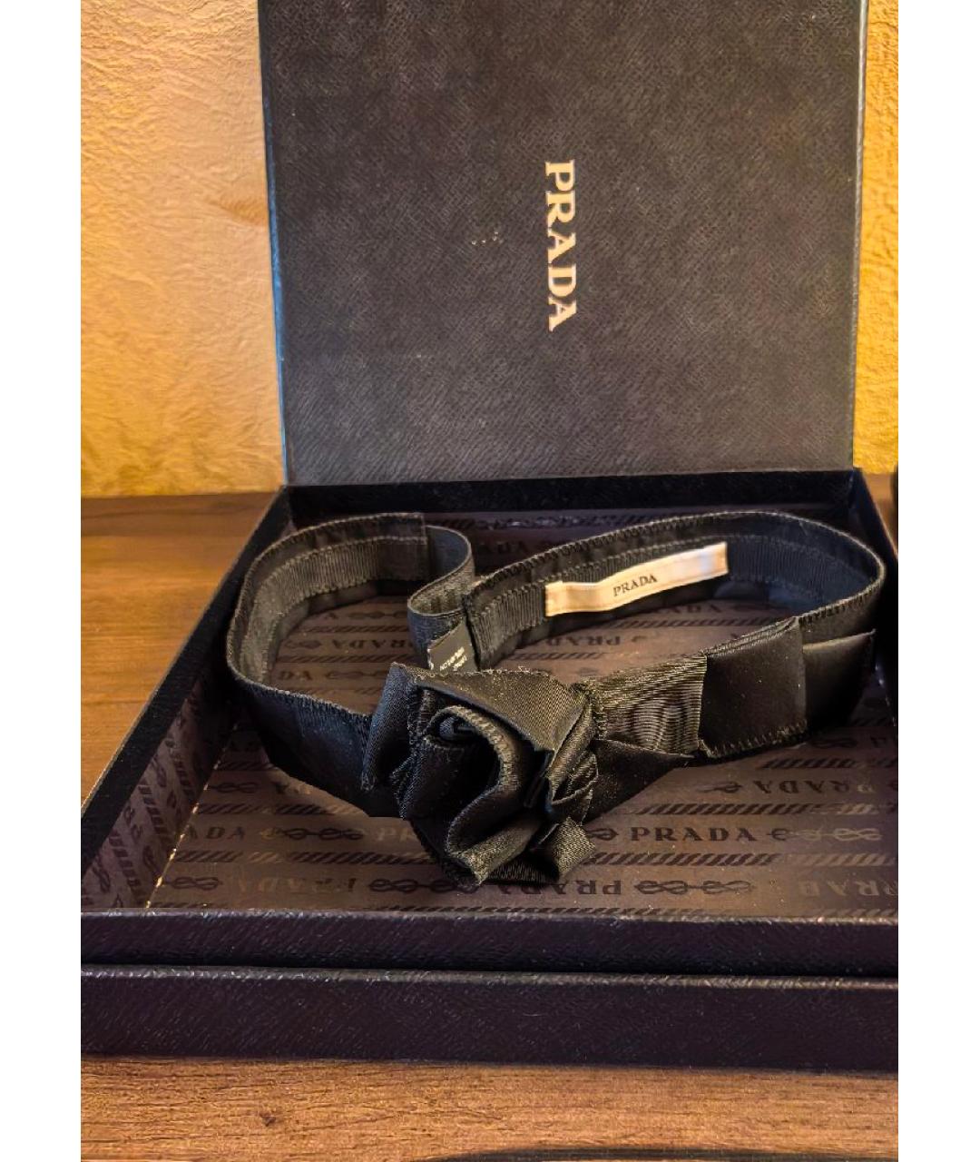 PRADA Черная повязка, фото 2