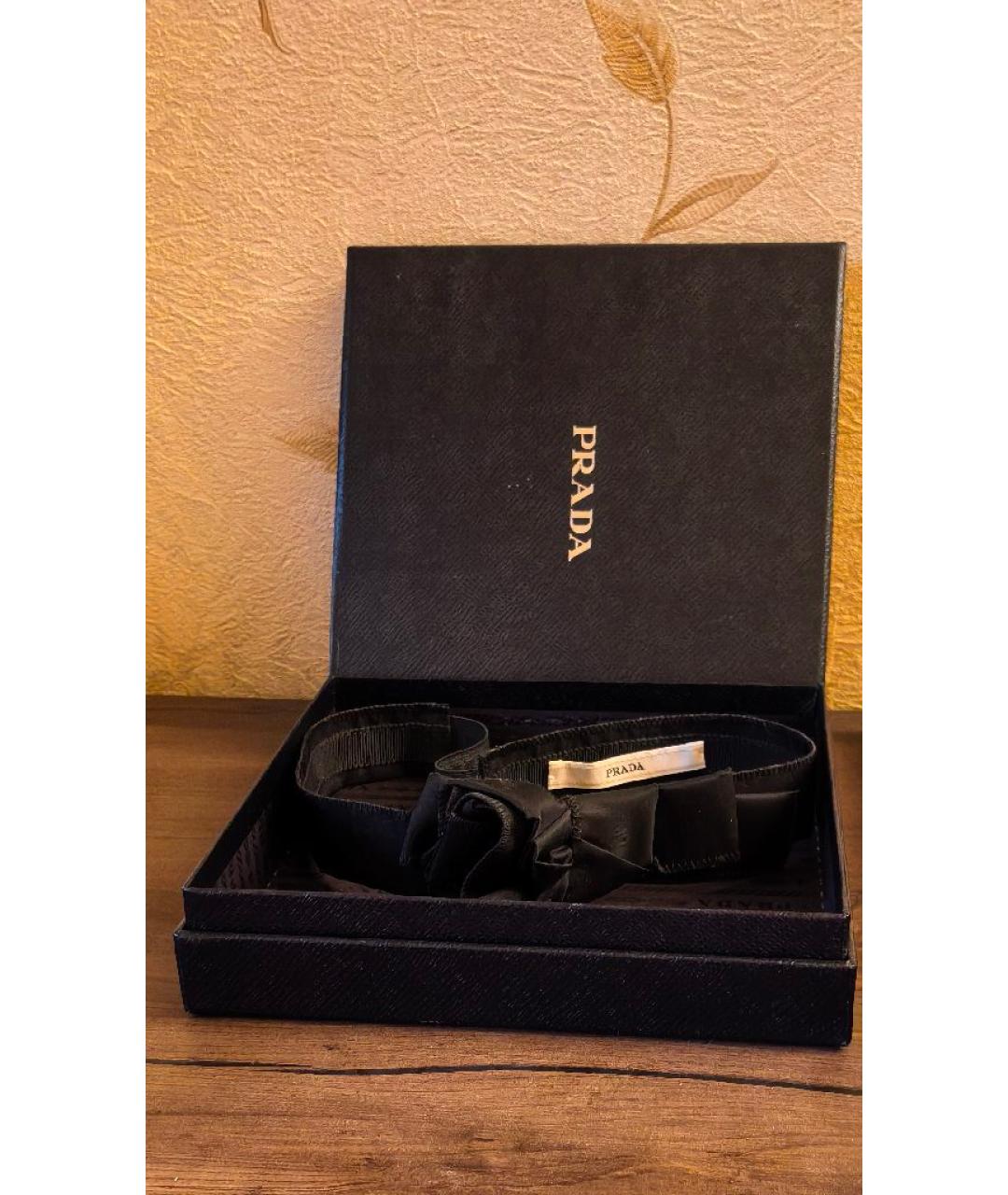 PRADA Черная повязка, фото 3
