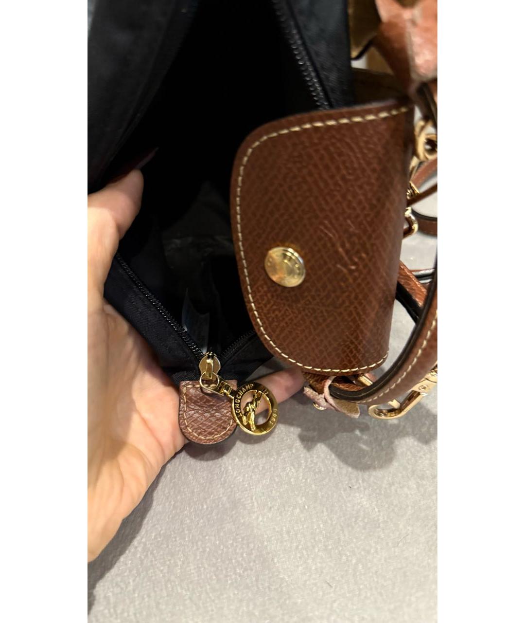 LONGCHAMP Черная сумка через плечо, фото 4