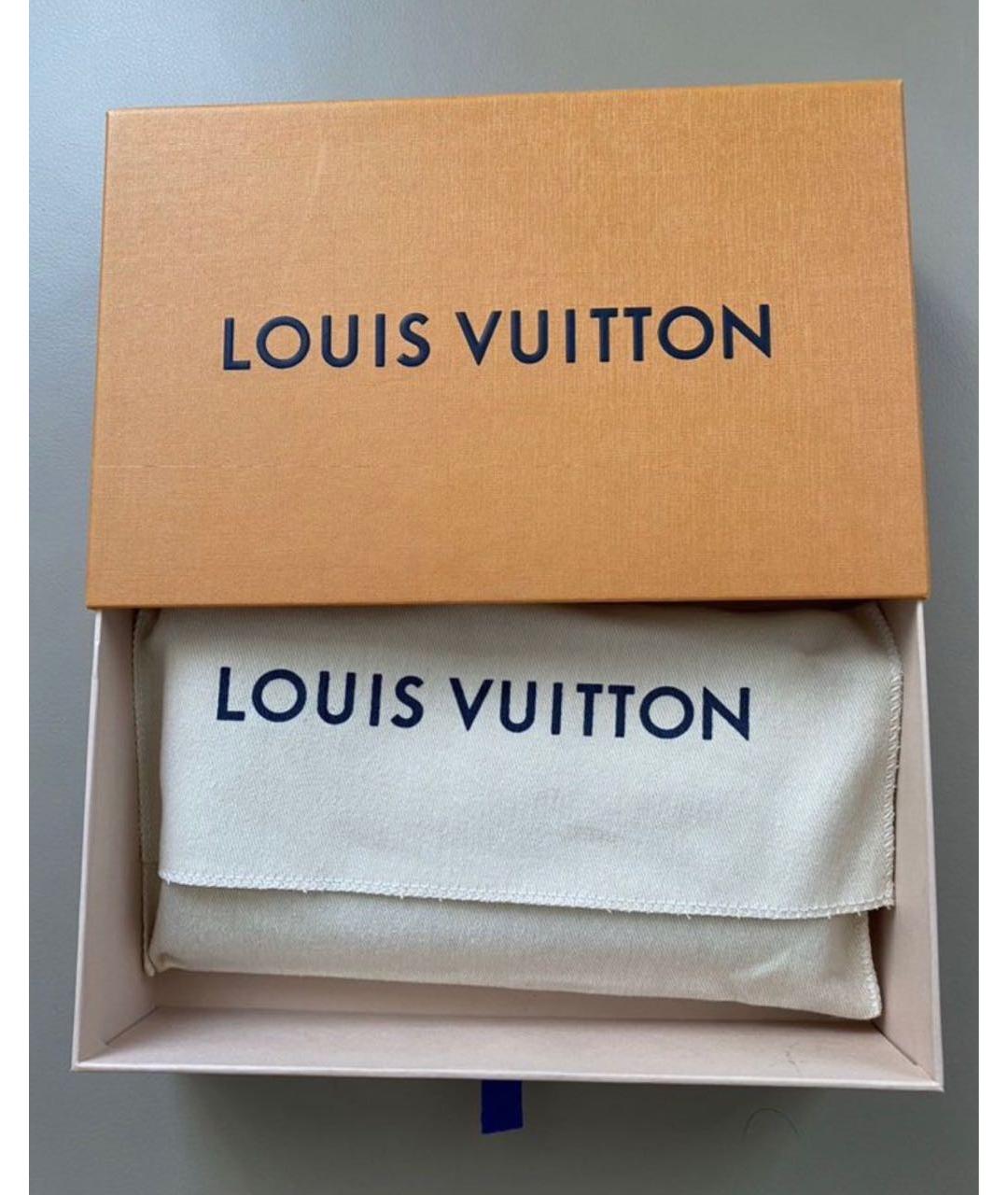 LOUIS VUITTON Черный кошелек из лакированной кожи, фото 7