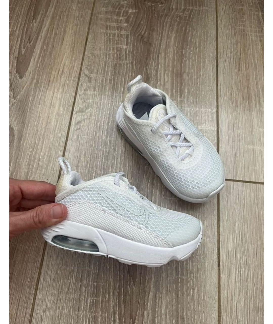 NIKE Белые синтетические кеды, фото 6