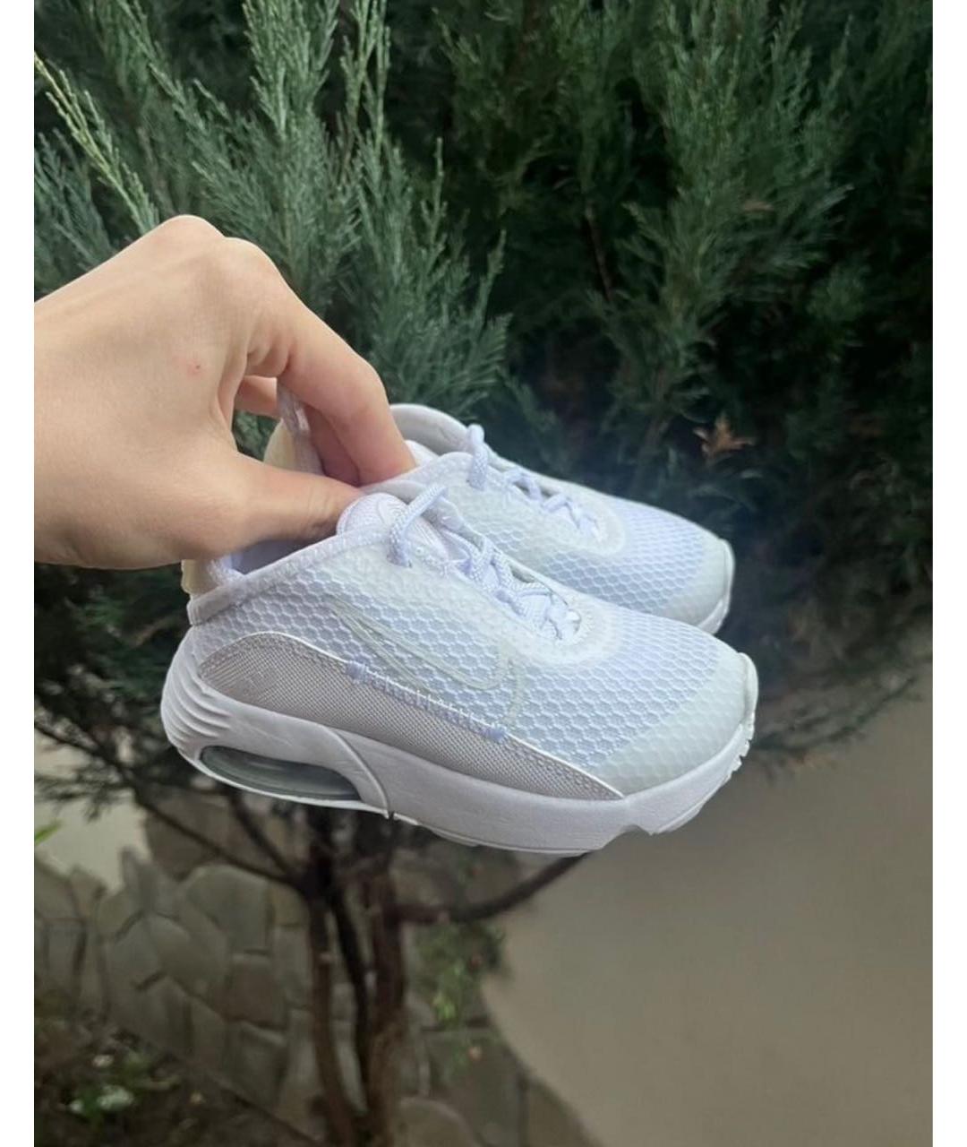 NIKE Белые синтетические кеды, фото 2