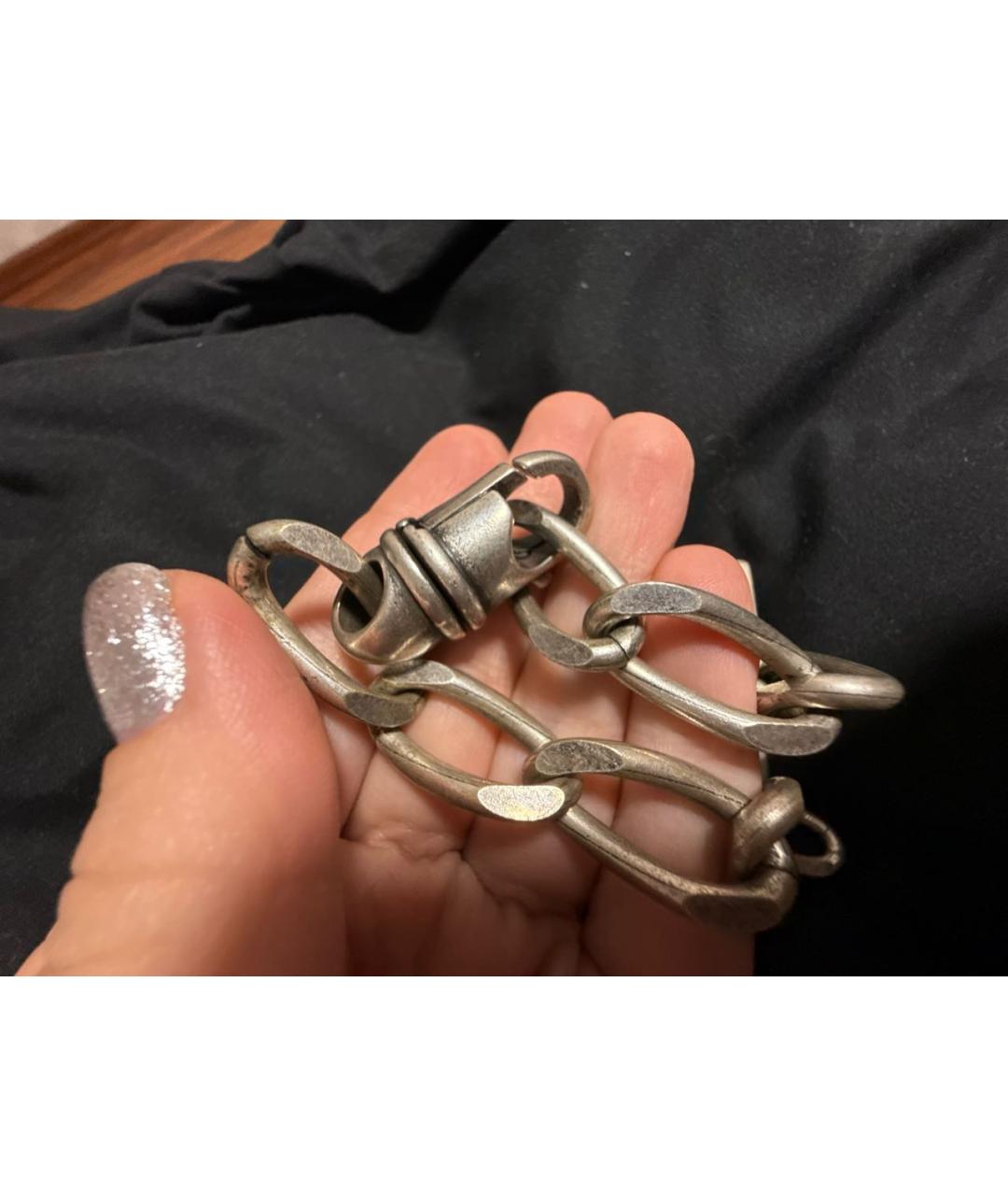 JOHN GALLIANO Серая металлическая цепочка, фото 3