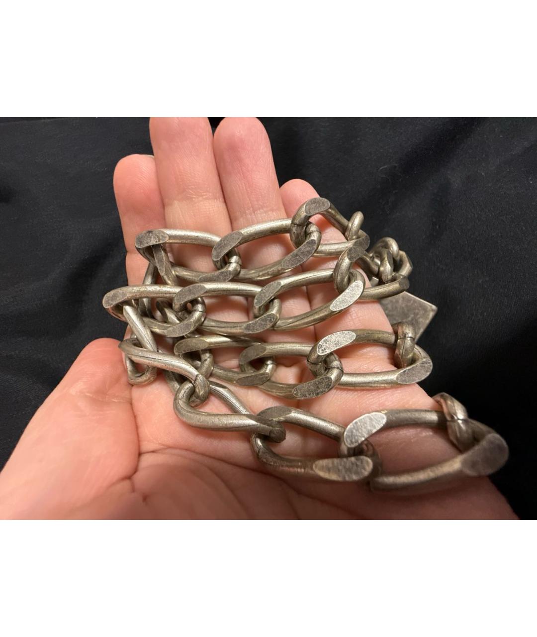 JOHN GALLIANO Серая металлическая цепочка, фото 4