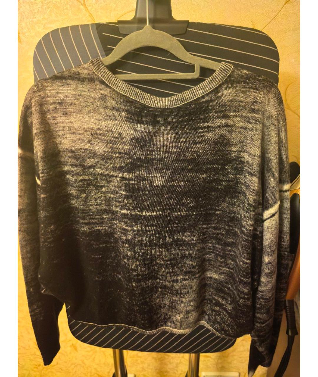 R13 Черный шерстяной джемпер / свитер, фото 2