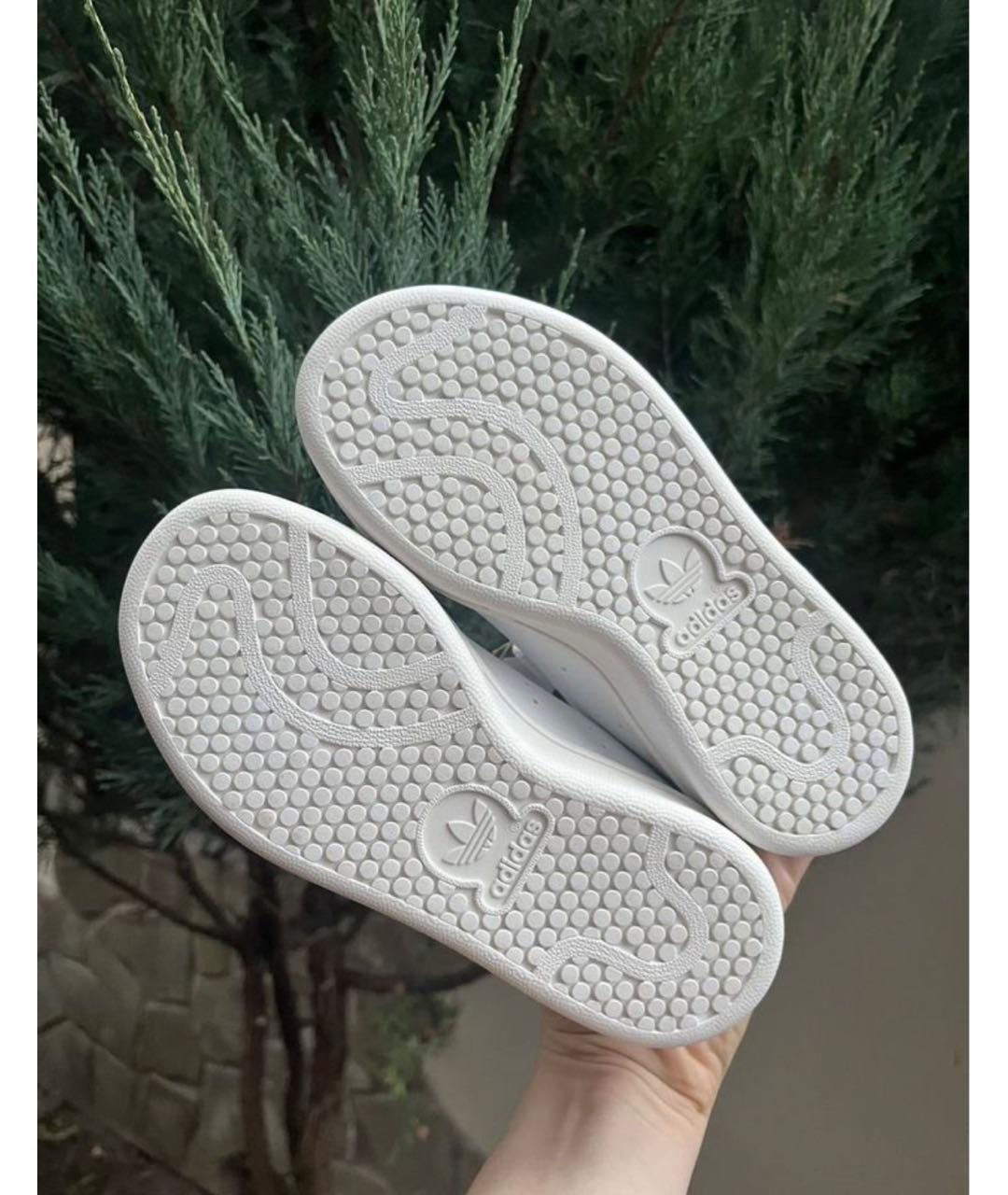 ADIDAS Белые кожаные кеды, фото 6