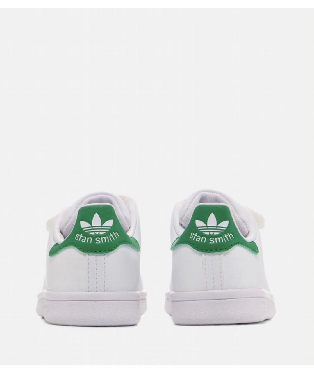 ADIDAS Белые кожаные кеды, фото 5