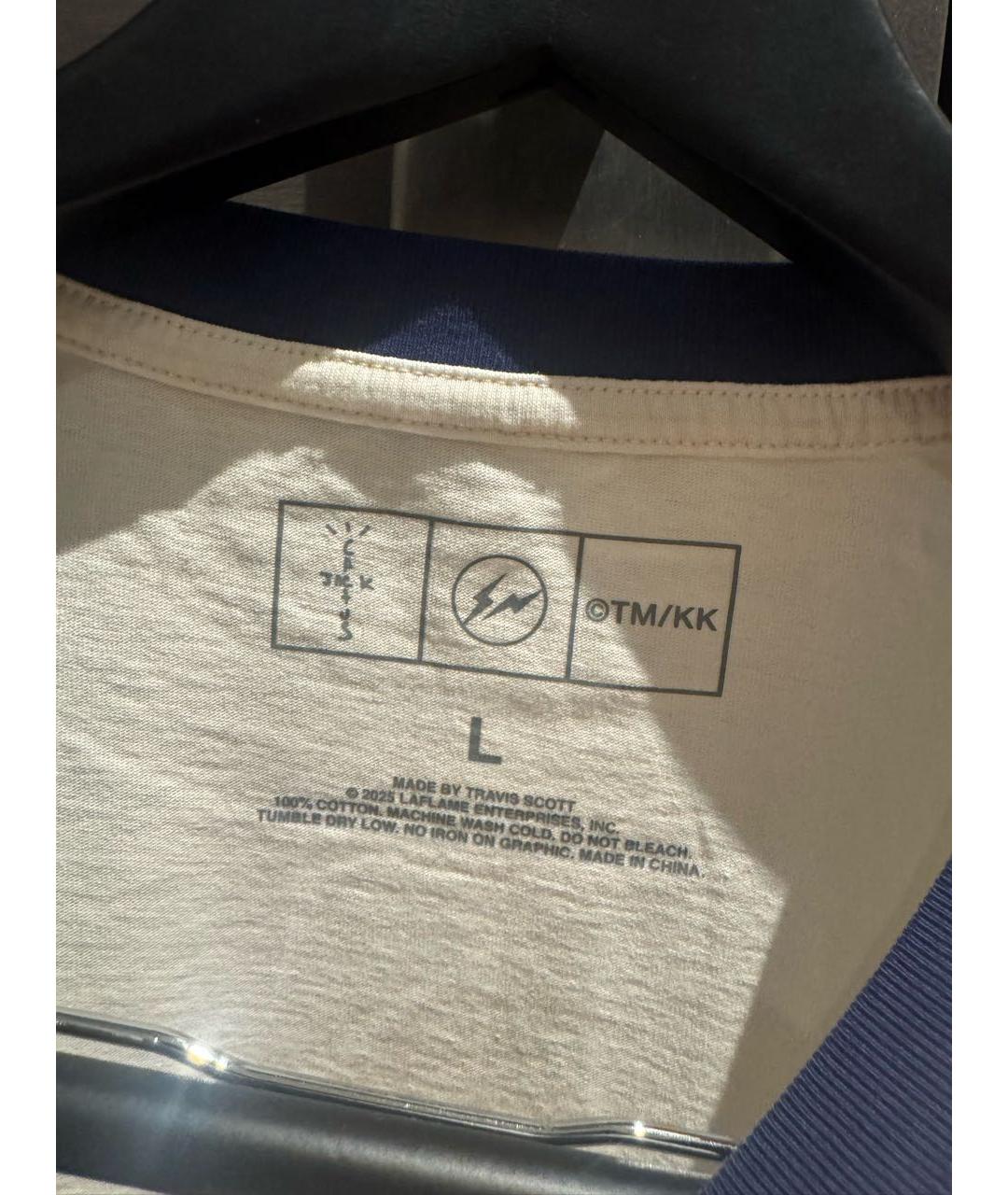 TAKASHI MURAKAMI Белая хлопковая футболка, фото 3