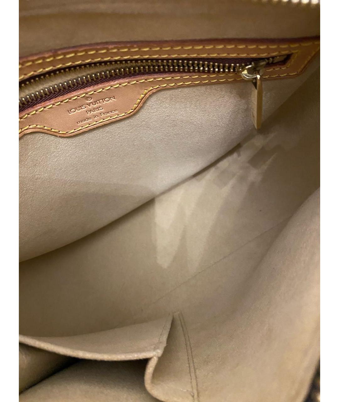 LOUIS VUITTON Коричневая сумка через плечо, фото 7