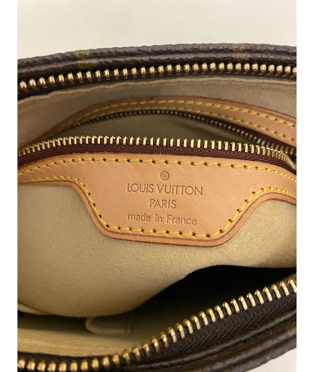 LOUIS VUITTON Коричневая сумка через плечо, фото 6