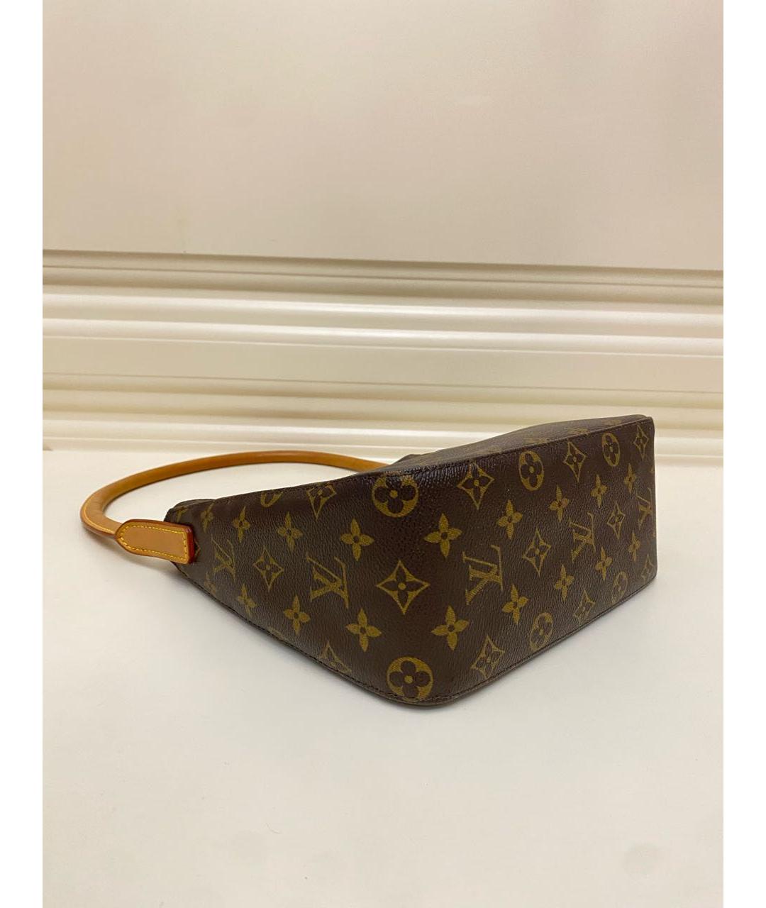 LOUIS VUITTON Коричневая сумка через плечо, фото 4