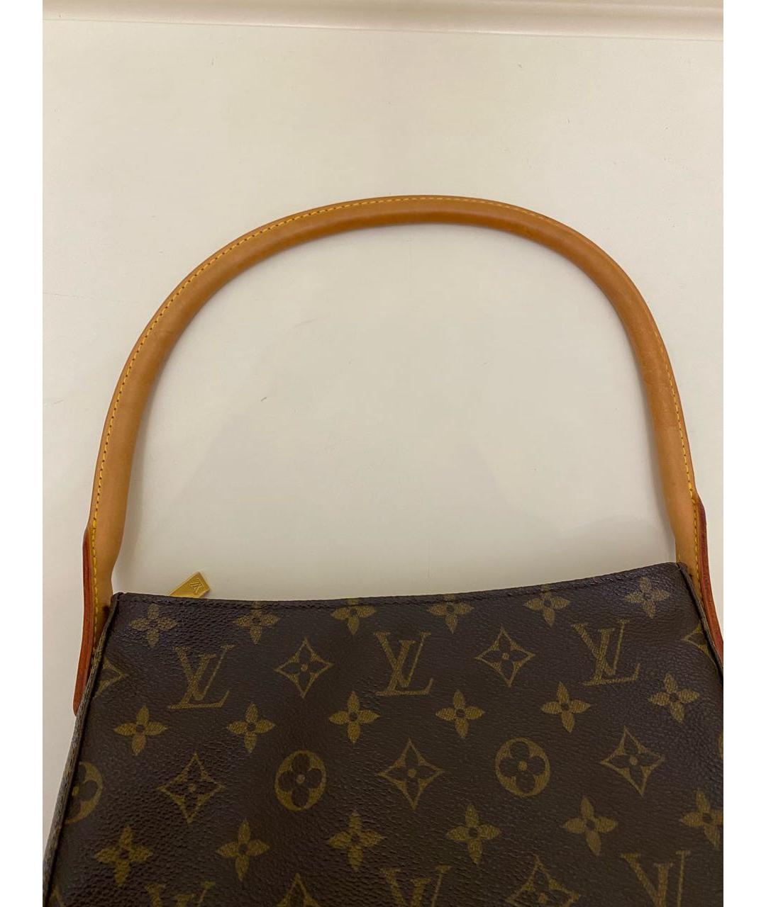 LOUIS VUITTON Коричневая сумка через плечо, фото 5