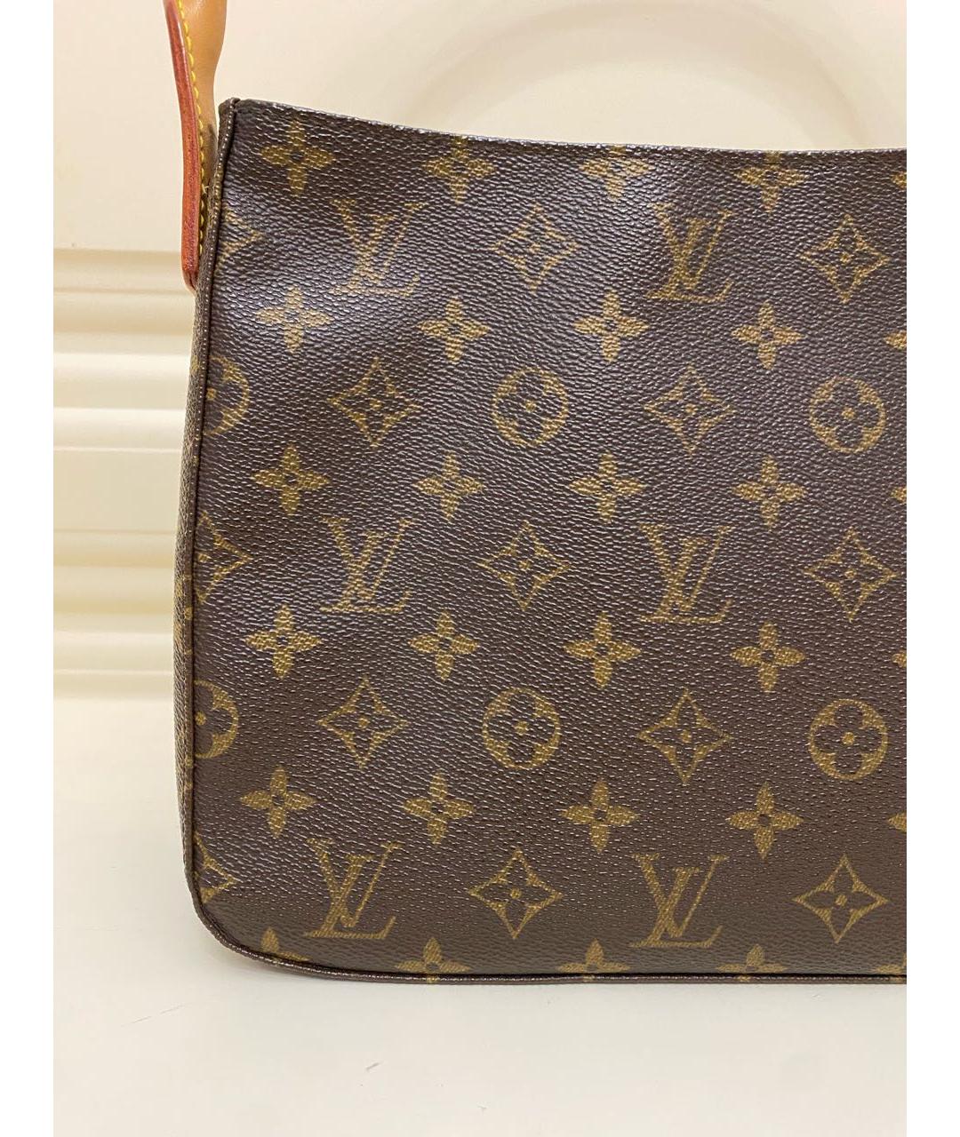 LOUIS VUITTON Коричневая сумка через плечо, фото 2