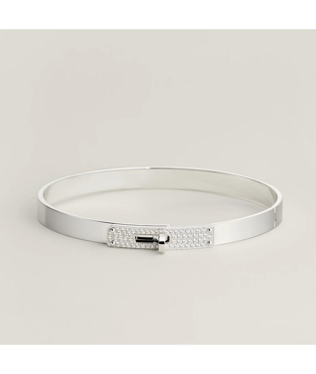 HERMES Белый браслет из белого золота, фото 3