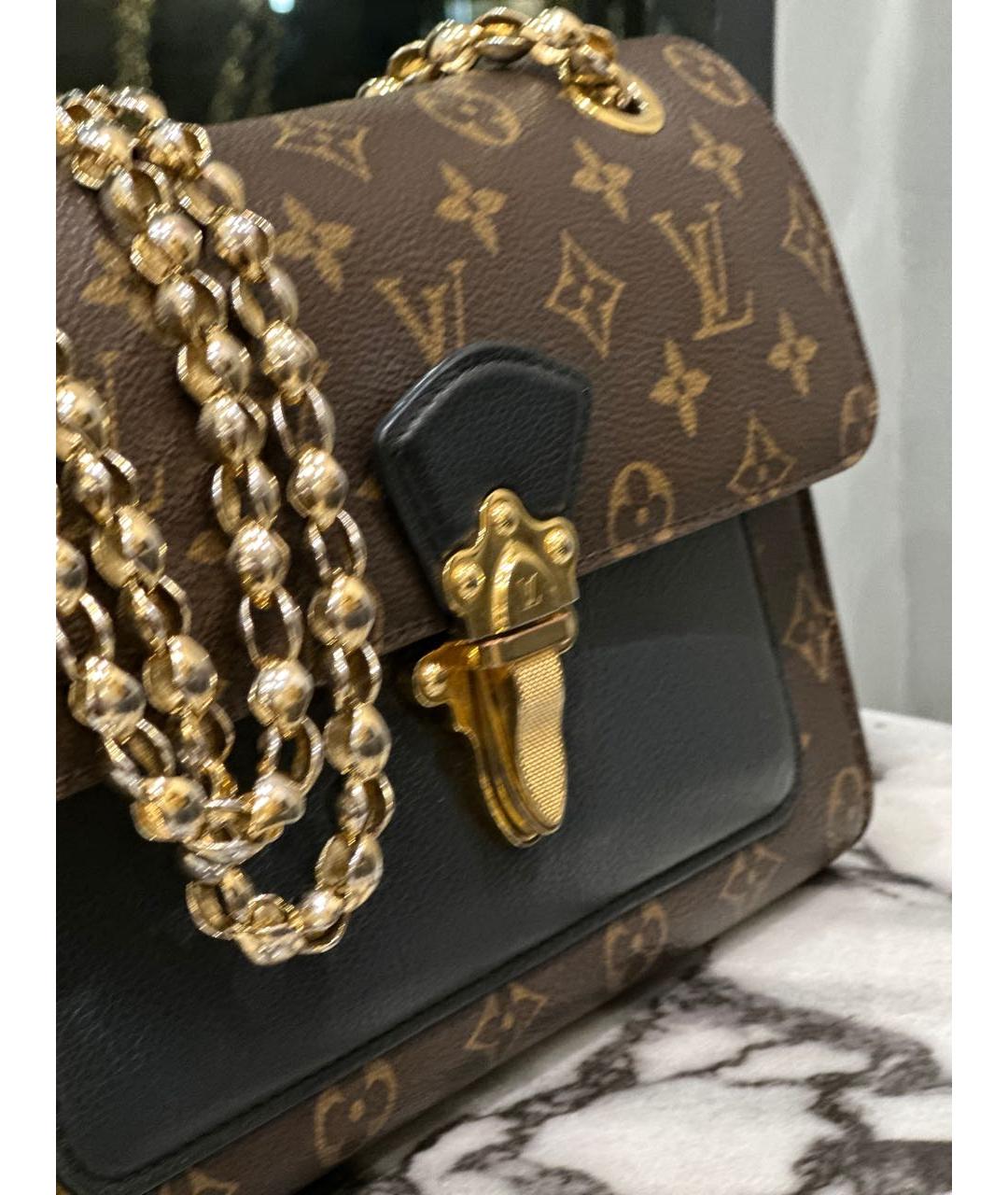 LOUIS VUITTON Коричневая сумка через плечо, фото 3