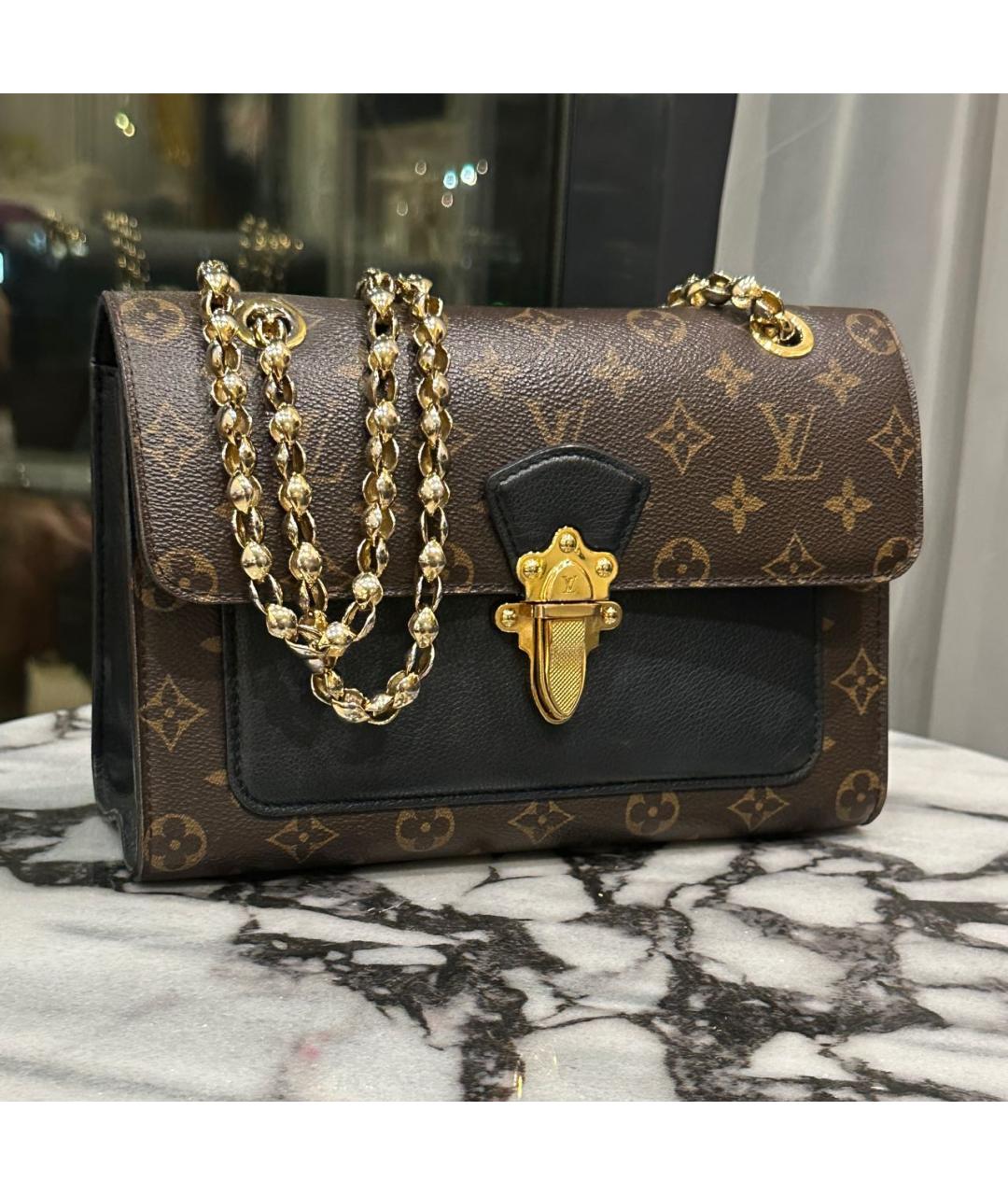 LOUIS VUITTON Коричневая сумка через плечо, фото 4