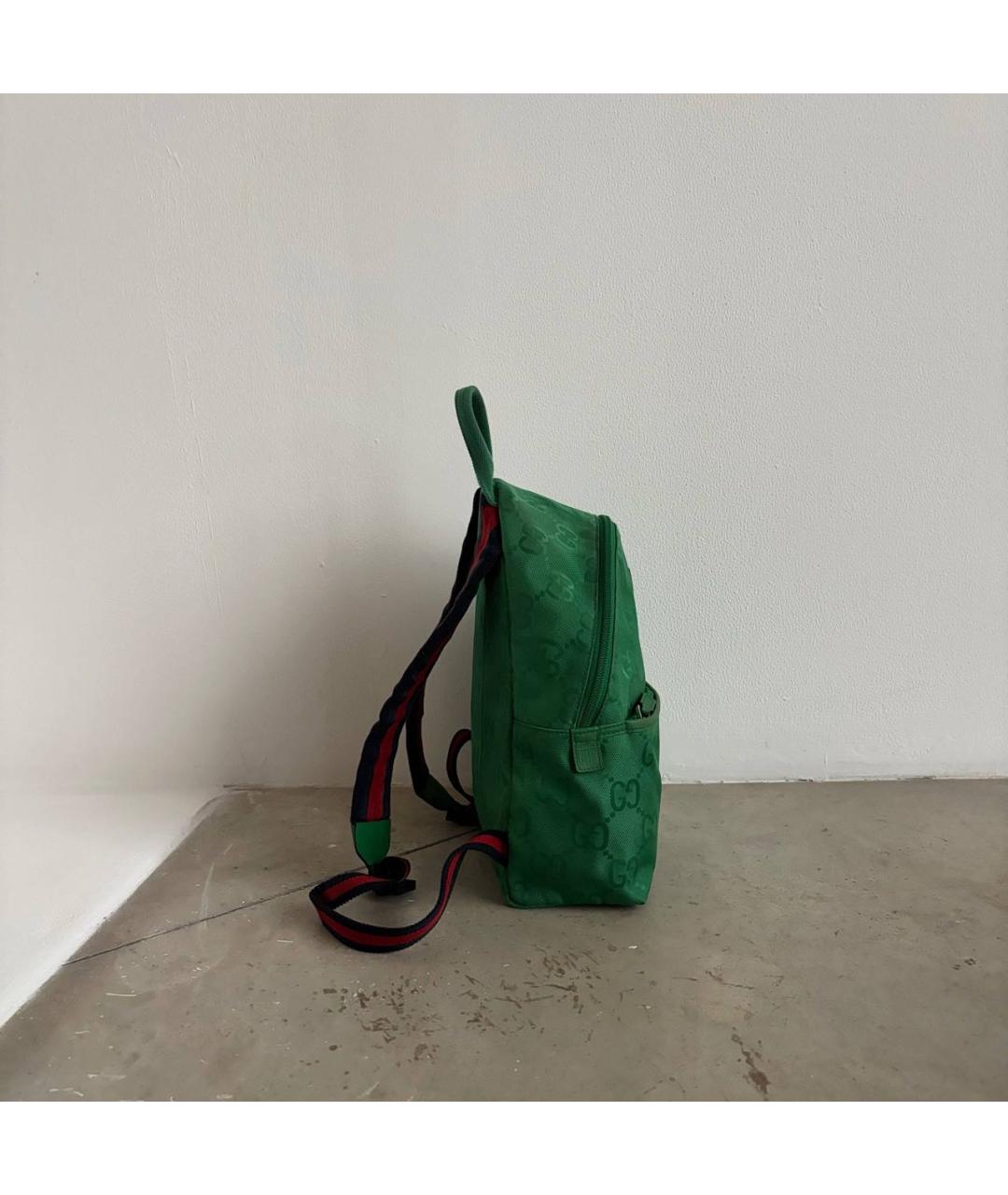 GUCCI Зеленый рюкзак, фото 5
