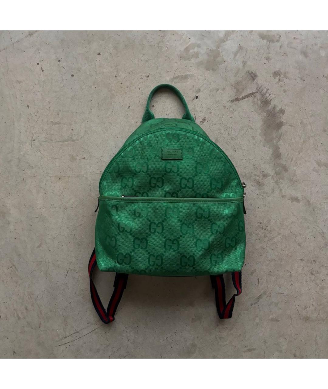 GUCCI Зеленый рюкзак, фото 2
