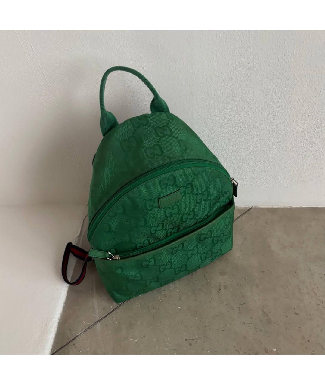 GUCCI Зеленый рюкзак, фото 6