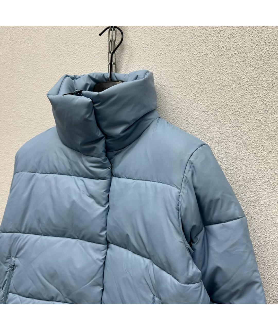 ALO YOGA Голубой полиамидовый пуховик, фото 2