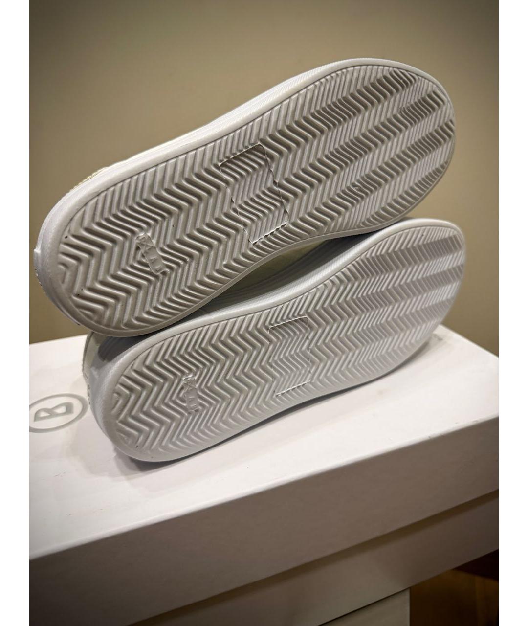 BOGNER Белые кожаные кеды, фото 4