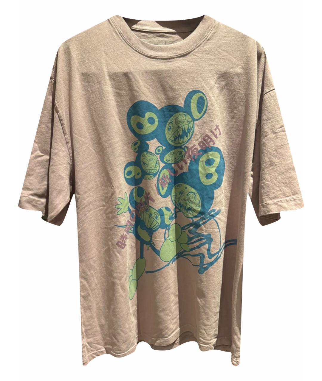 CACTUS JACK BY TRAVIS SCOTT Розовая хлопковая футболка, фото 1