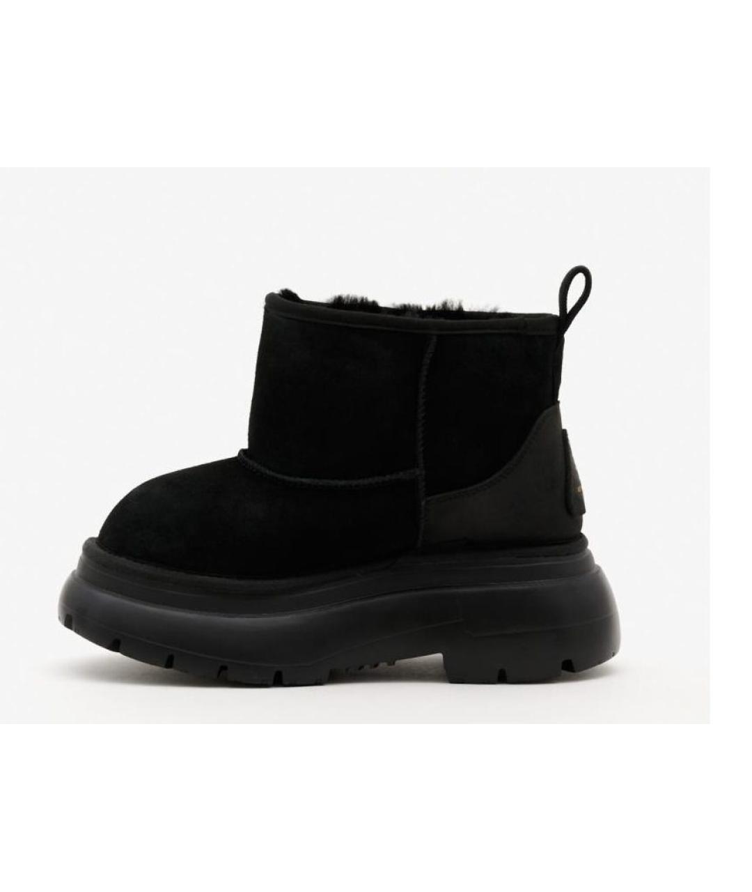 R13 Черные замшевые ботинки, фото 2