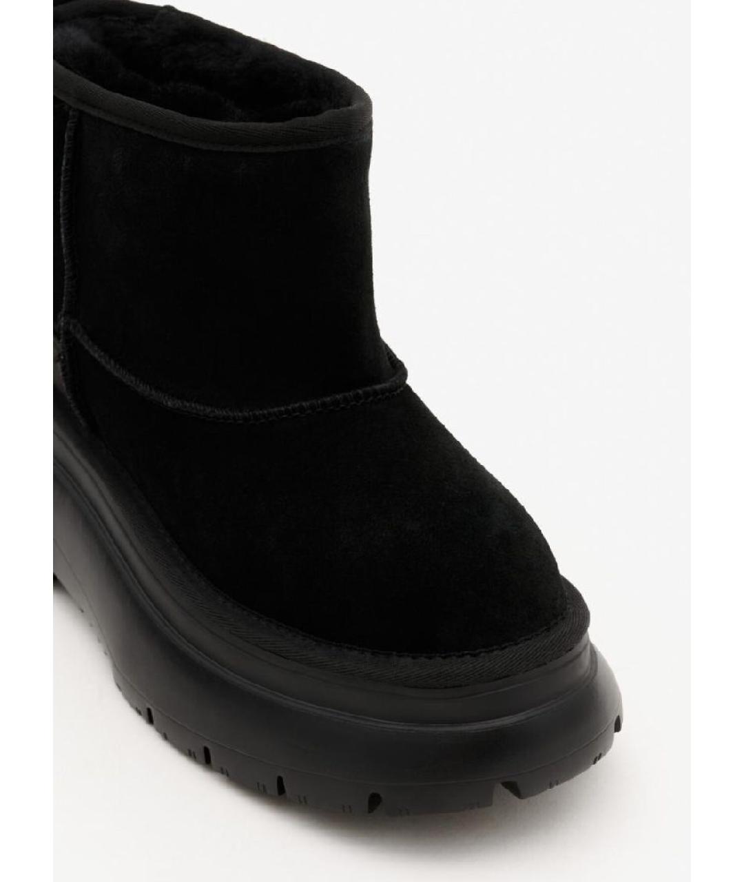 R13 Черные замшевые ботинки, фото 3