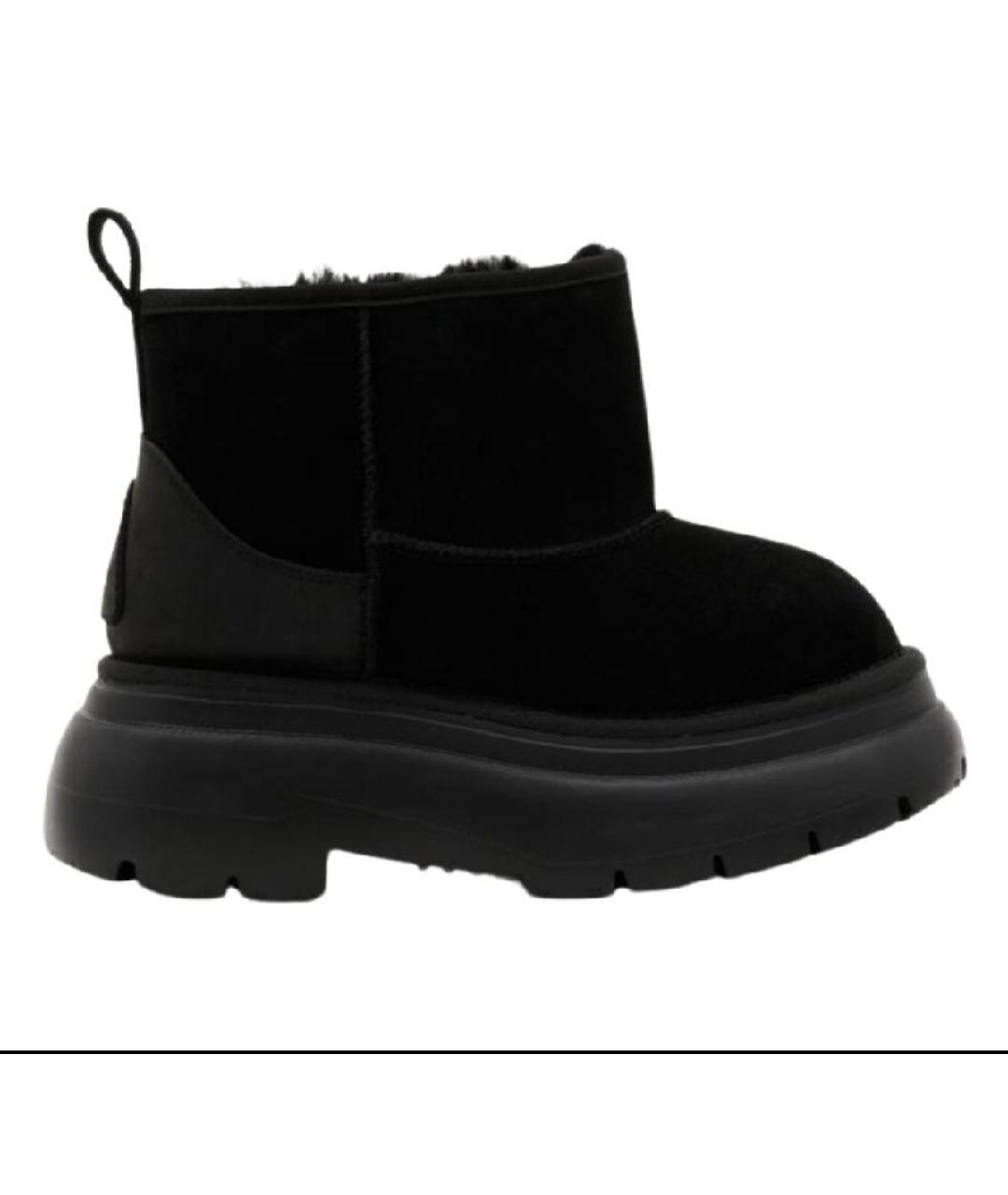 R13 Черные замшевые ботинки, фото 5