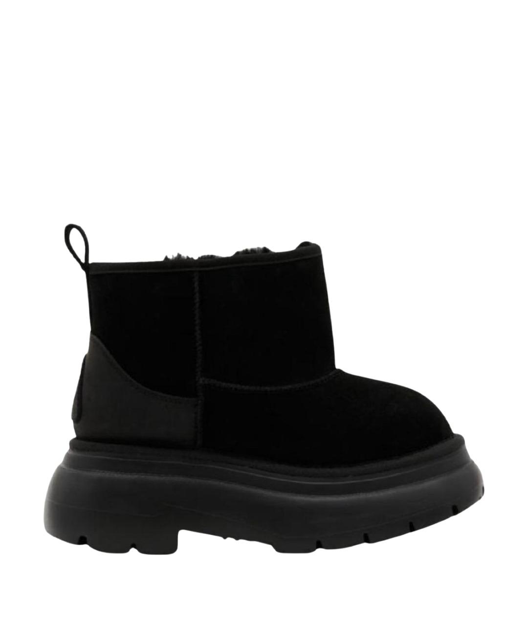 R13 Черные замшевые ботинки, фото 1