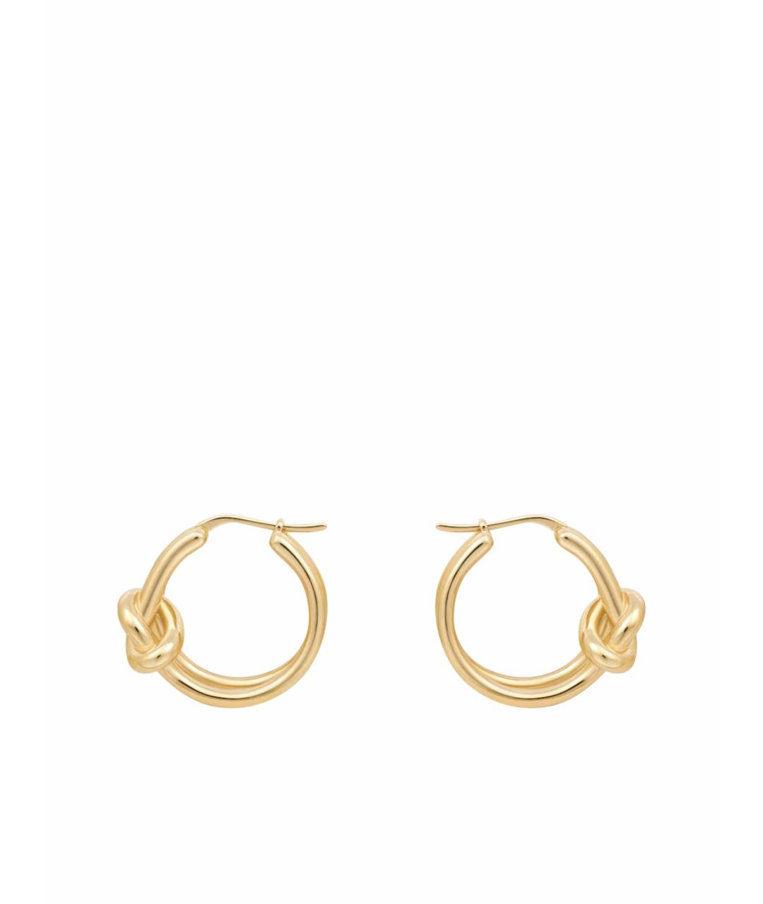 CELINE Золотые латунные серьги, фото 1