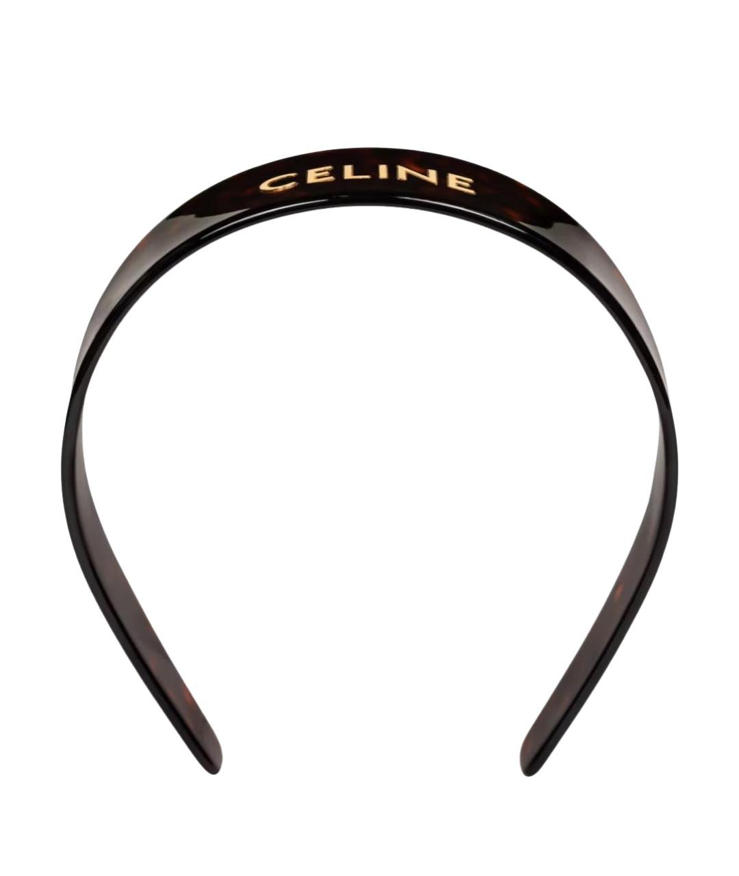 CELINE Черная диадема, фото 1