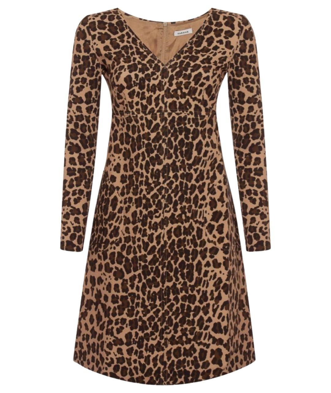 P.A.R.O.S.H. Мульти креповое повседневное платье, фото 1