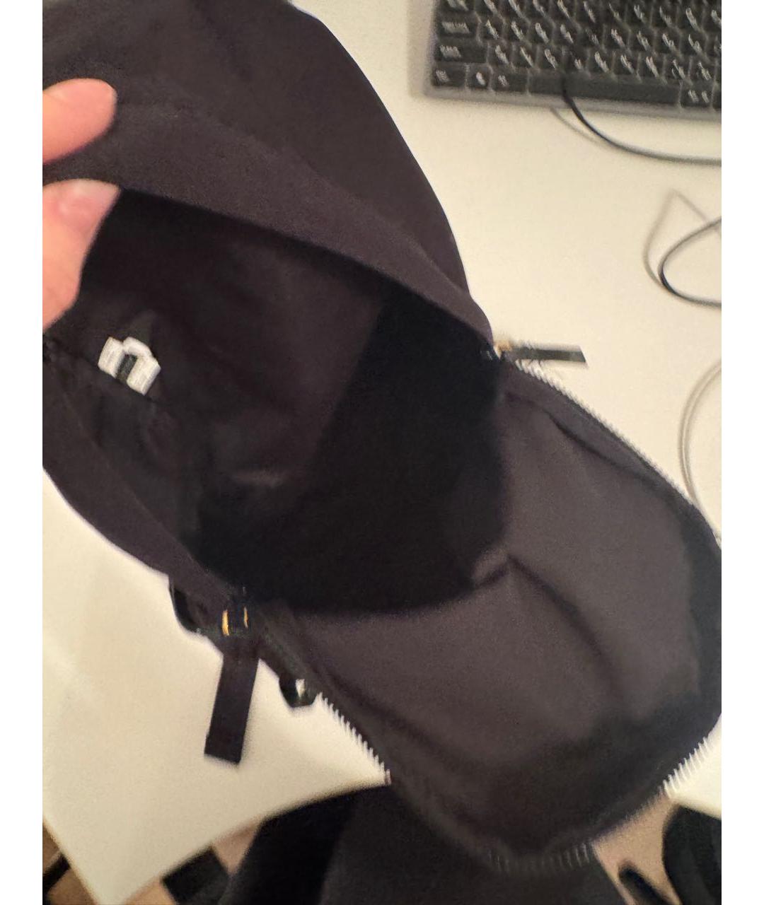 MARC JACOBS Черный тканевый рюкзак, фото 3