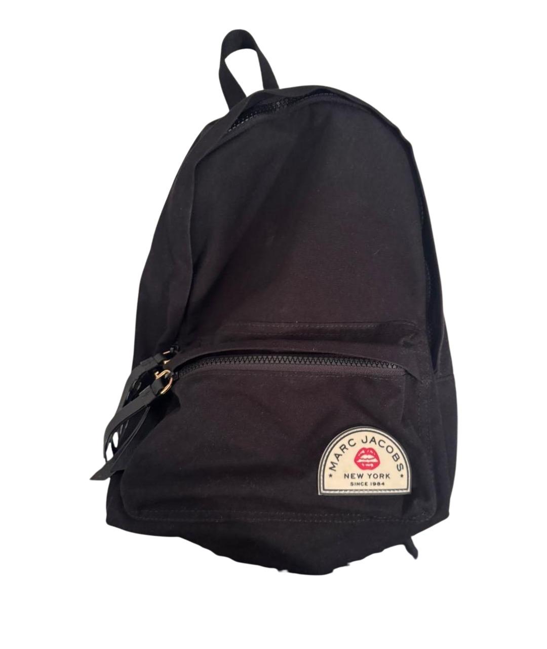MARC JACOBS Черный тканевый рюкзак, фото 1