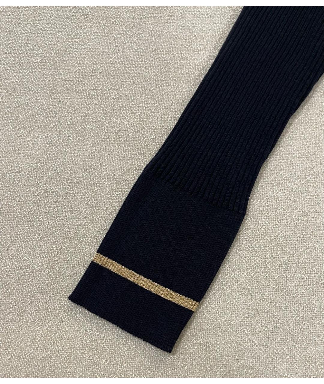 MAX MARA STUDIO Темно-синий шерстяной джемпер / свитер, фото 5