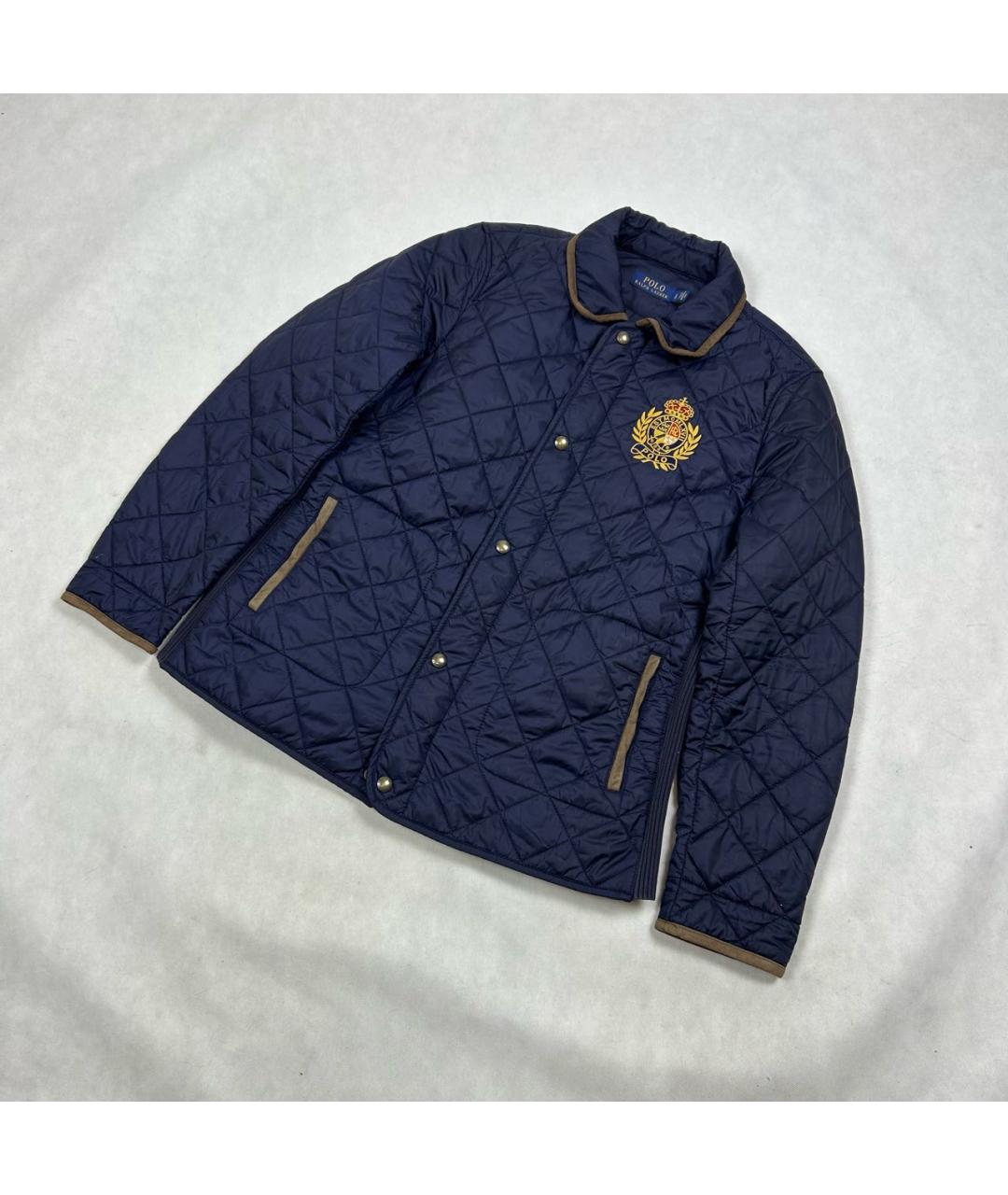 POLO RALPH LAUREN Темно-синяя полиэстеровая куртка, фото 8