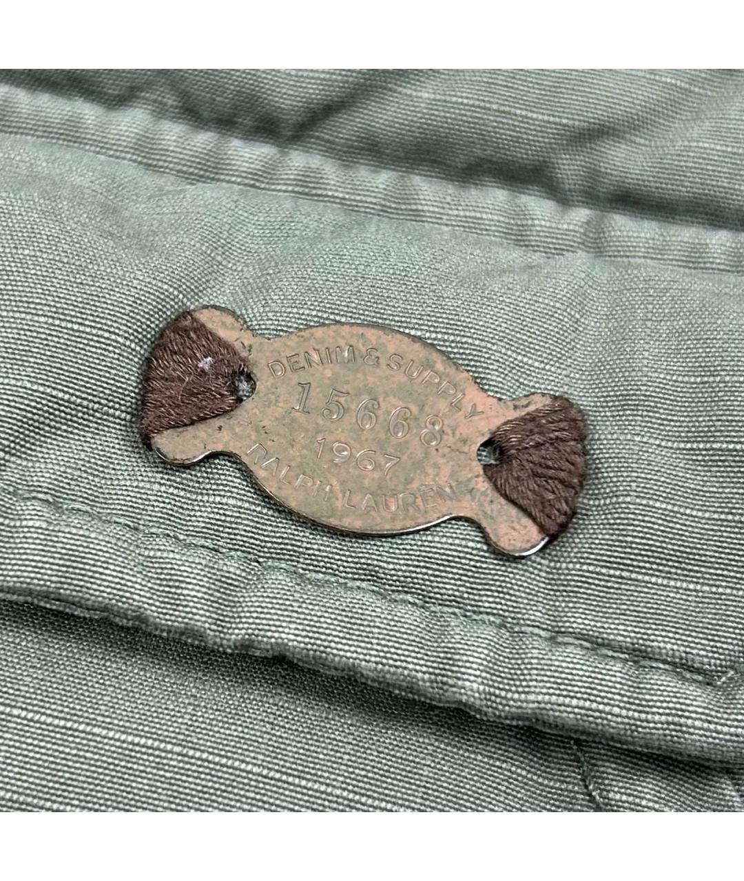 RALPH LAUREN DENIM & SUPPLY Хаки хлопковый жилет, фото 4