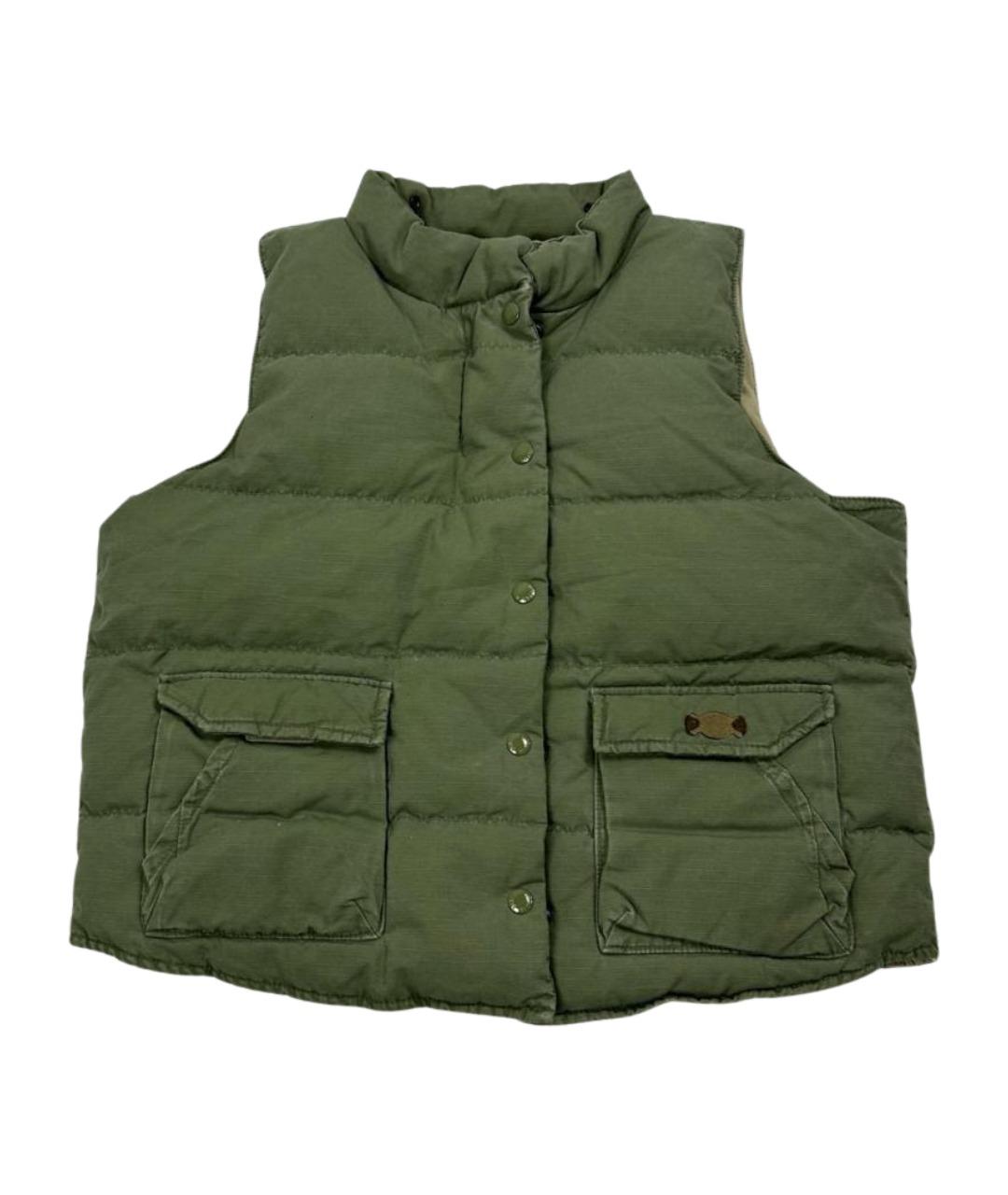RALPH LAUREN DENIM & SUPPLY Хаки хлопковый жилет, фото 1
