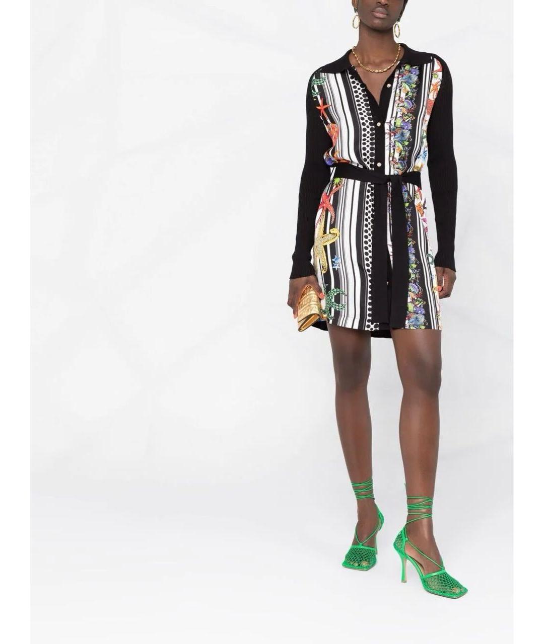 VERSACE Мульти коктейльное платье, фото 2