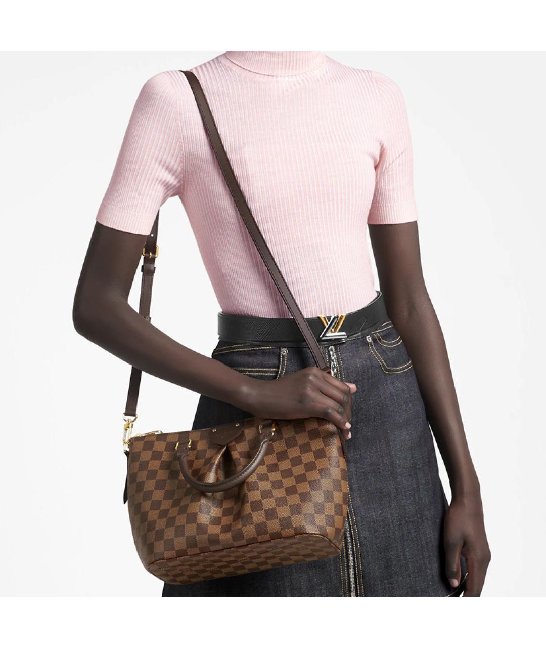 LOUIS VUITTON Коричневая сумка через плечо, фото 5