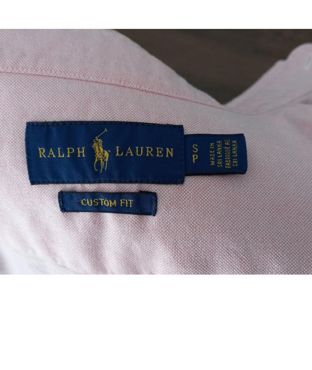 POLO RALPH LAUREN Розовая хлопковая рубашка, фото 2