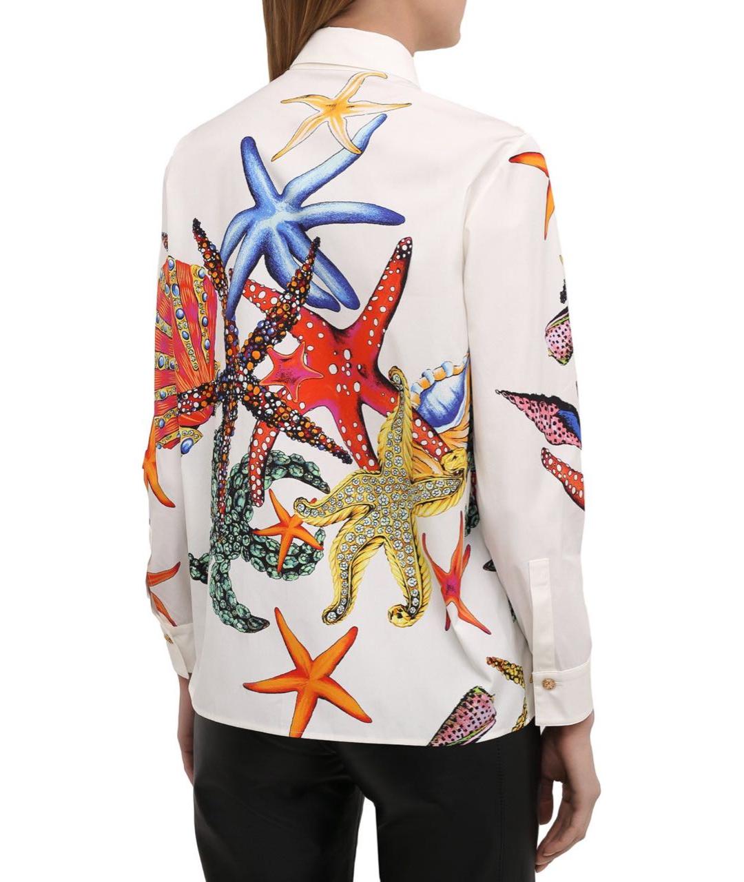 VERSACE Мульти рубашка, фото 4