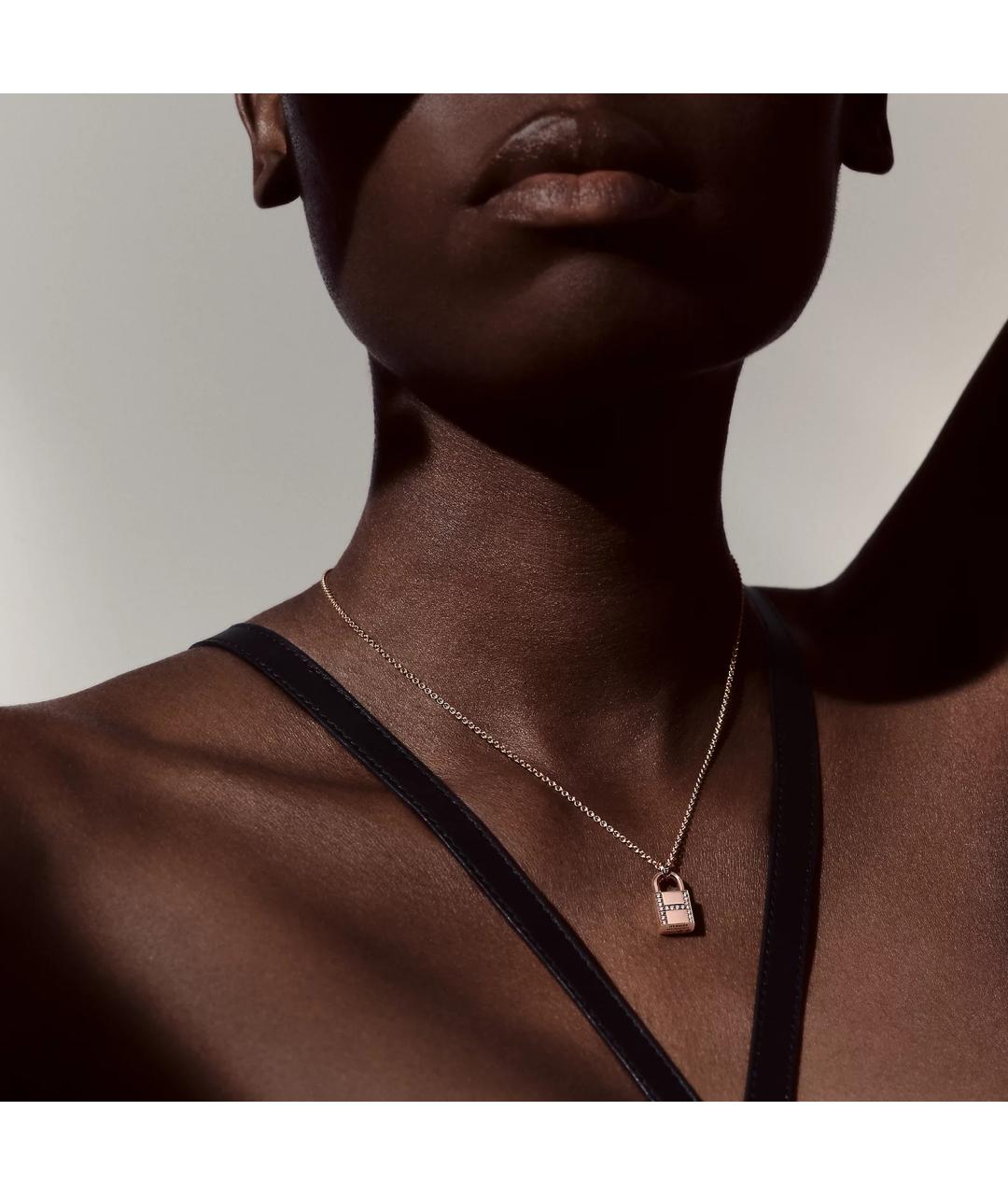 HERMES Золотая подвеска из розового золота, фото 3