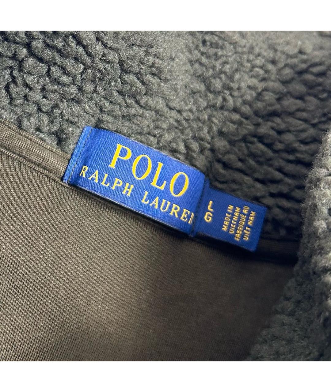 POLO RALPH LAUREN Хаки полиэстеровая куртка, фото 5