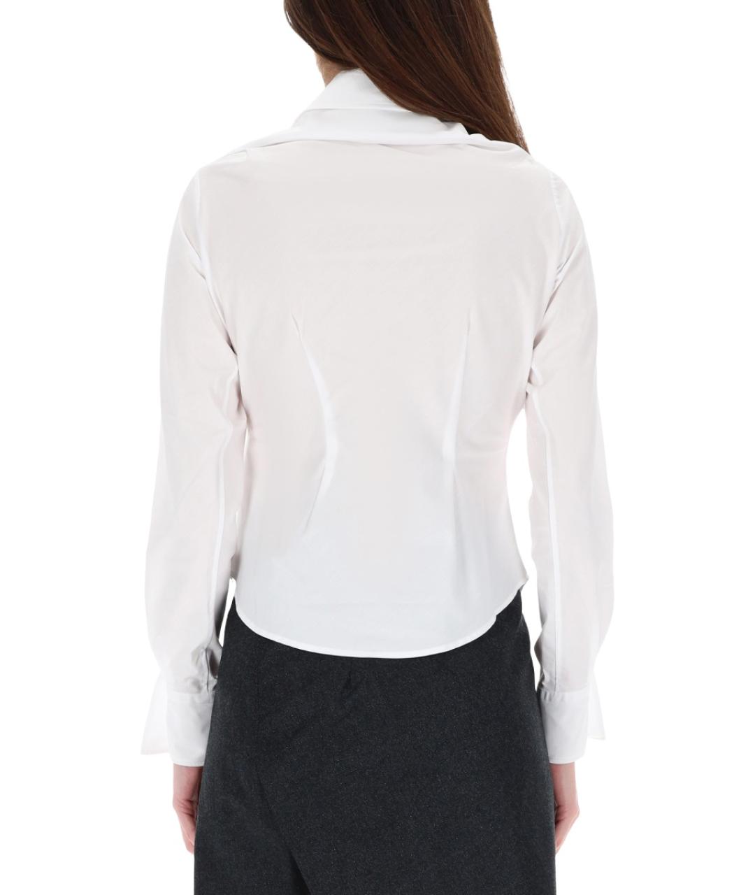 VIVIENNE WESTWOOD Белая хлопковая рубашка, фото 3