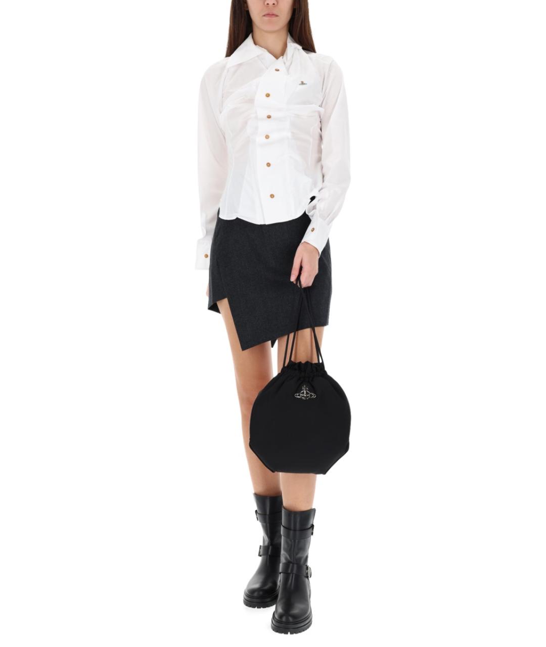 VIVIENNE WESTWOOD Белая хлопковая рубашка, фото 2