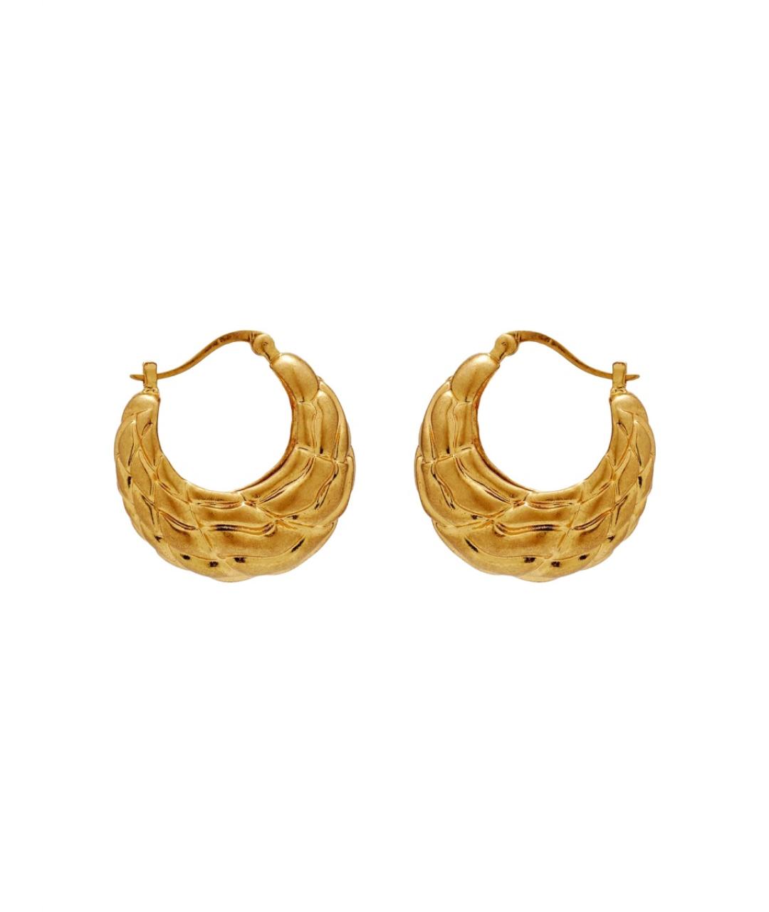 CULT GAIA Золотые металлические серьги, фото 3