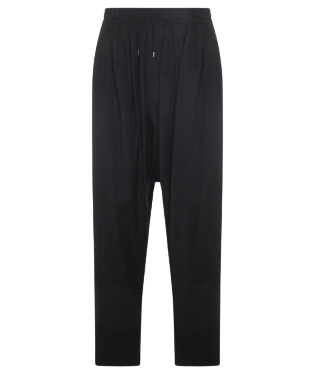 VIVIENNE WESTWOOD Черные шерстяные повседневные брюки, фото 1