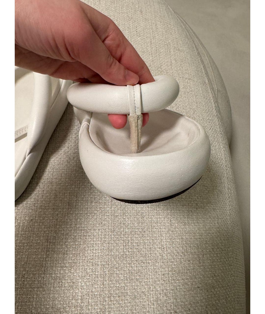 ISABEL MARANT Белые шлепанцы, фото 7